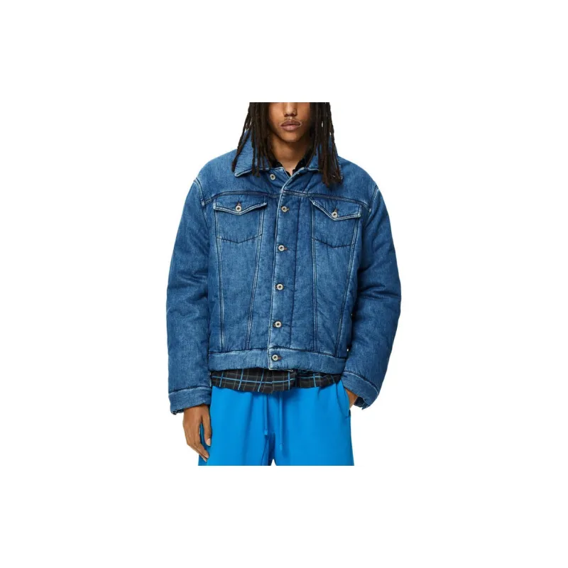 LOEWE Padded Denim Jacket-2
