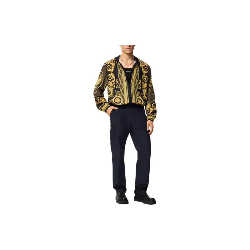 VERSACE La Coupe Des Dieux Zipped Windbreaker-1