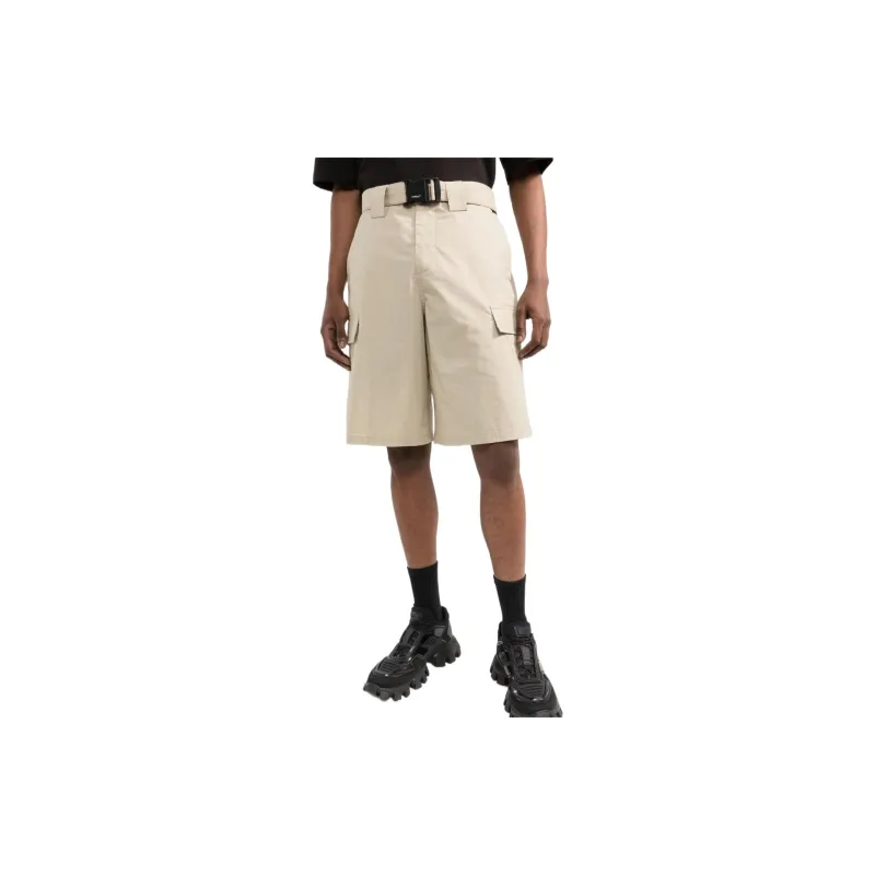 OFF WHITE Buckle Cargo Shorts-3