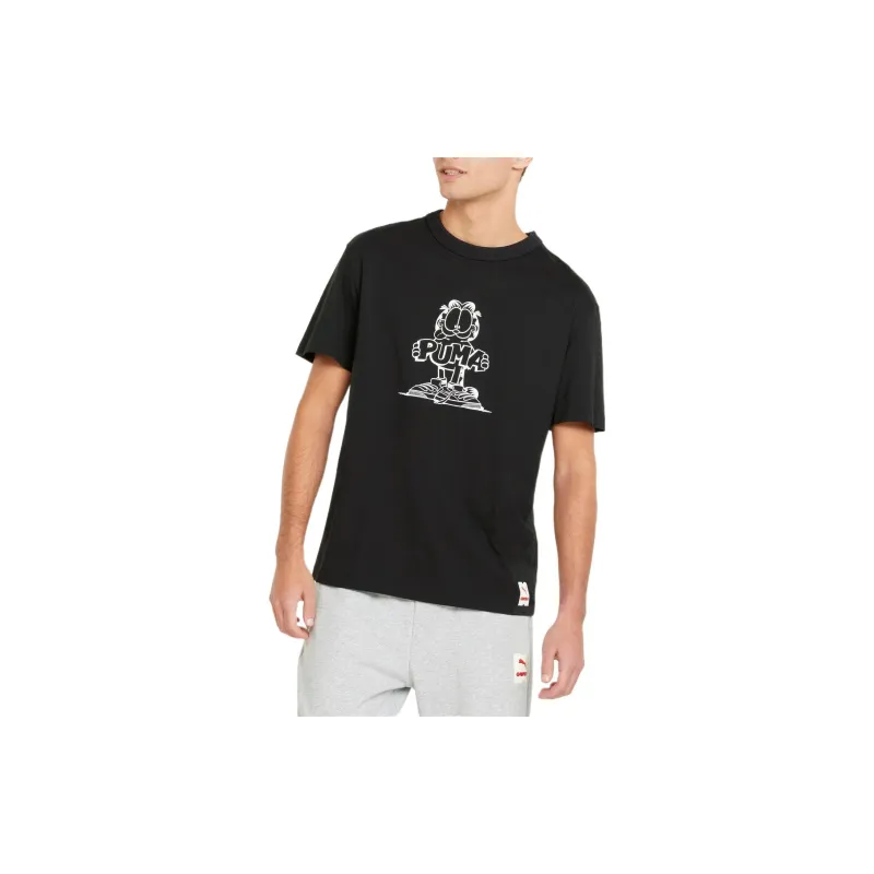 PUMA x Garfield T Shirt Men's Black-2