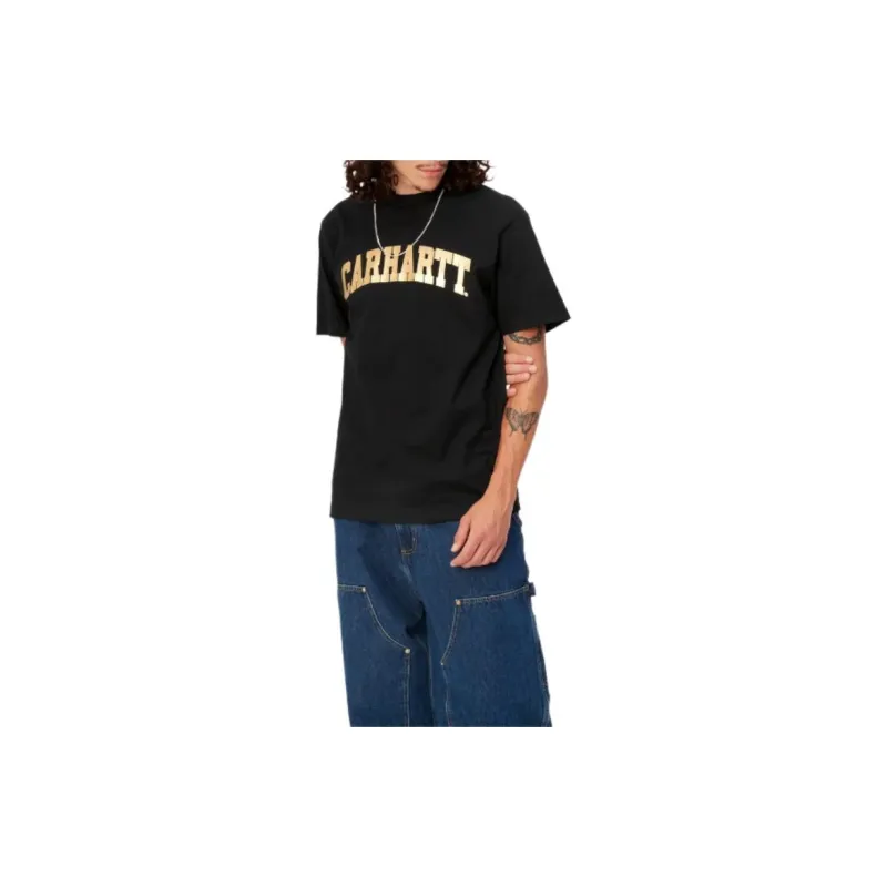 Carhartt WIP University T Shirt T Shirt Men's Black-2