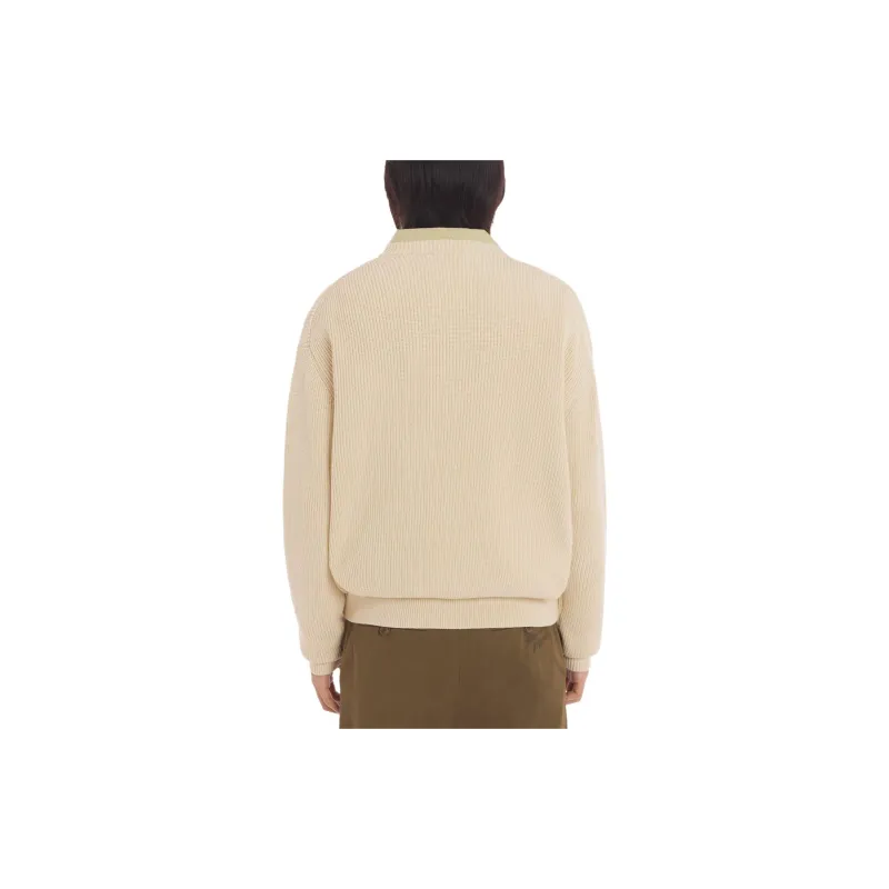 Maison Kitsune Fox Head Patch Knitted Jumper-4