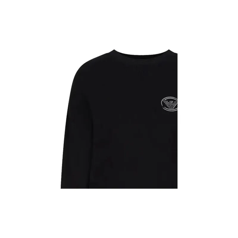 EMPORIO ARMANI FW22 Knitwear Men's Black-4
