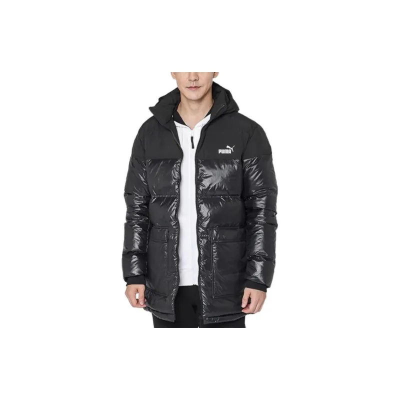 PUMA Down Jackets Men Black-2
