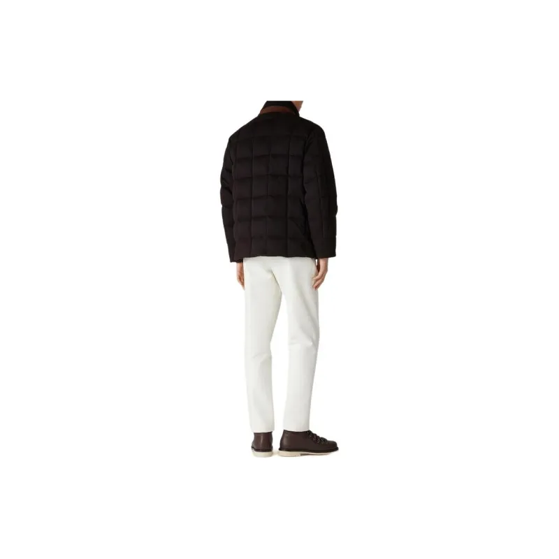 Loro Piana Tuul Bomber Jacket Jackets Coats Men's Dark Brown-3