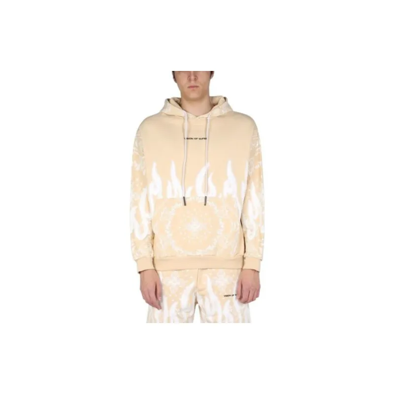 Vision Of Super Printed Drawstring Hoodie-2