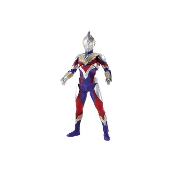 BANDAI Ultraman Trigger Ichiban Kuji A Reward Composite Type Transparent Coating Version. Action Figures