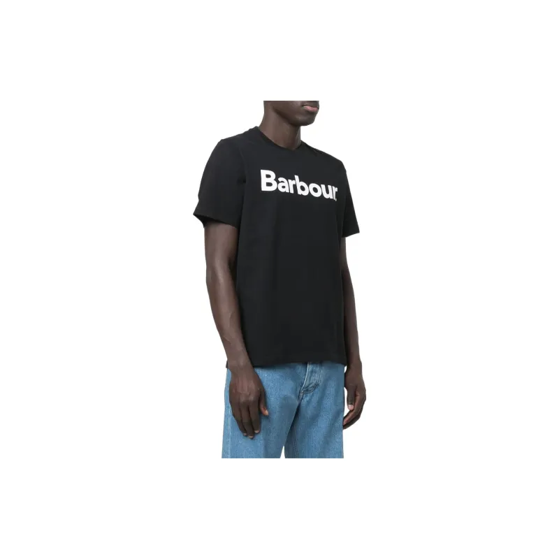 BARBOUR SS22 T Shirt Men's Black-2