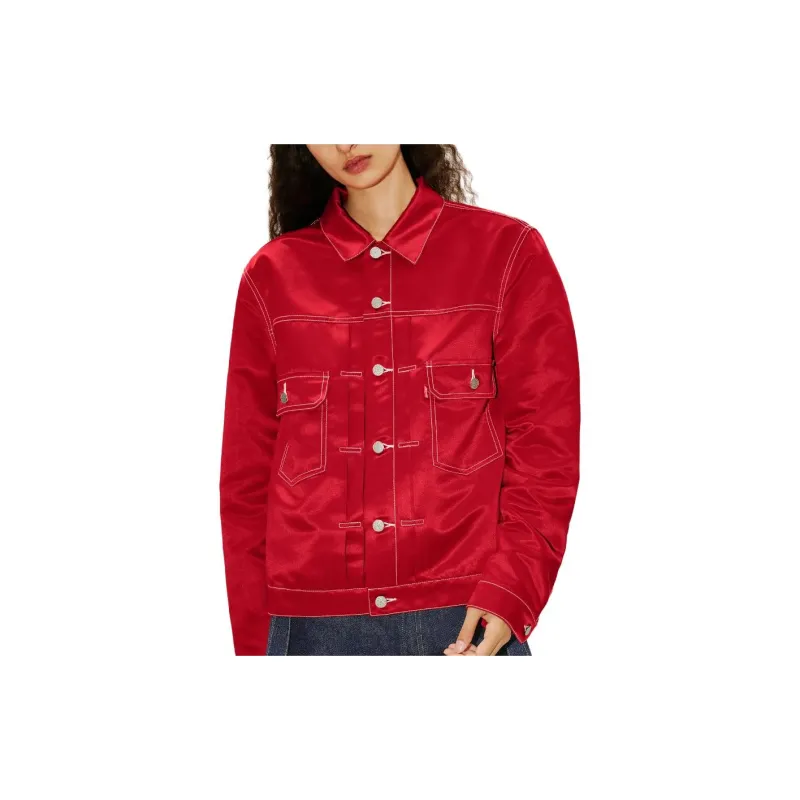 KENZO X LEVI'S Type Ii Genderless Trucker Jacket-9
