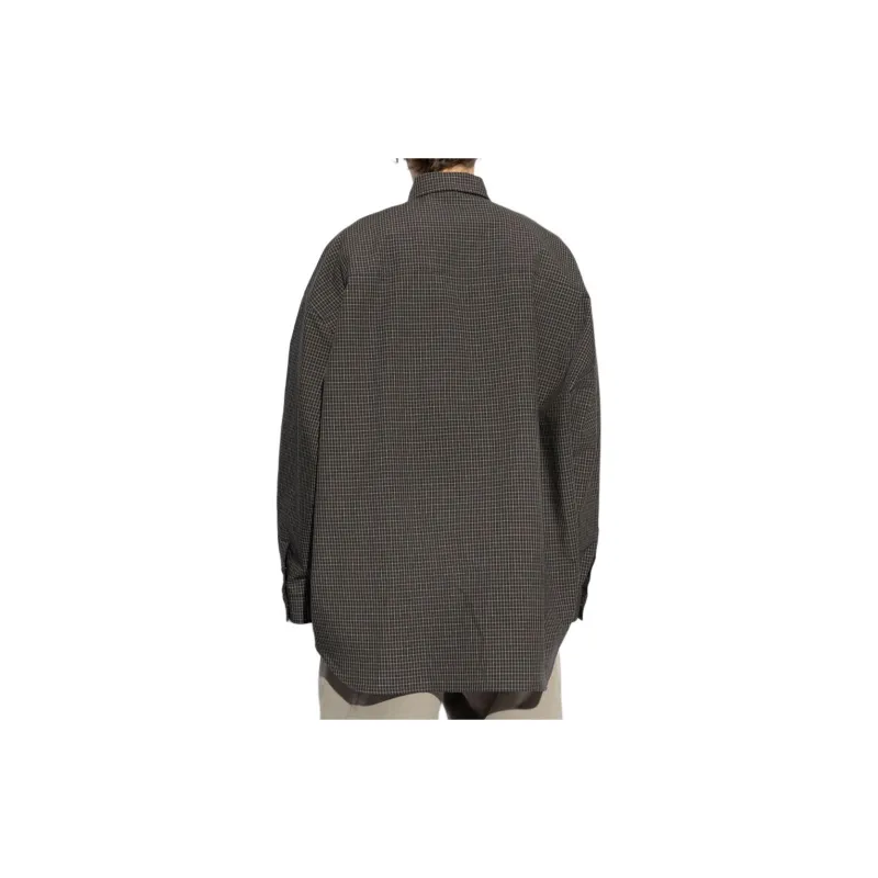 Balenciaga Check Shirt-2