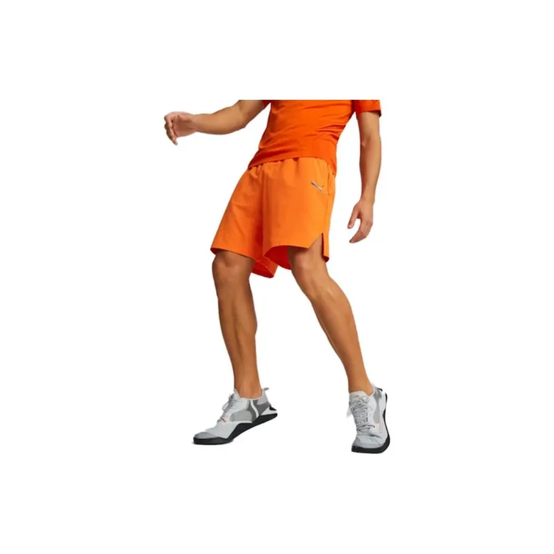 PUMA Casual Shorts Men's Orange-4