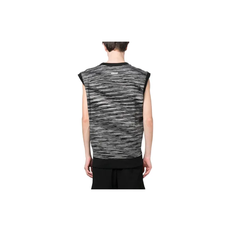 MISSONI Tank Tops Men Black-2
