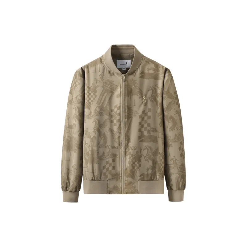 Dance With Wolves Jackets Coats Men's Khaki-1