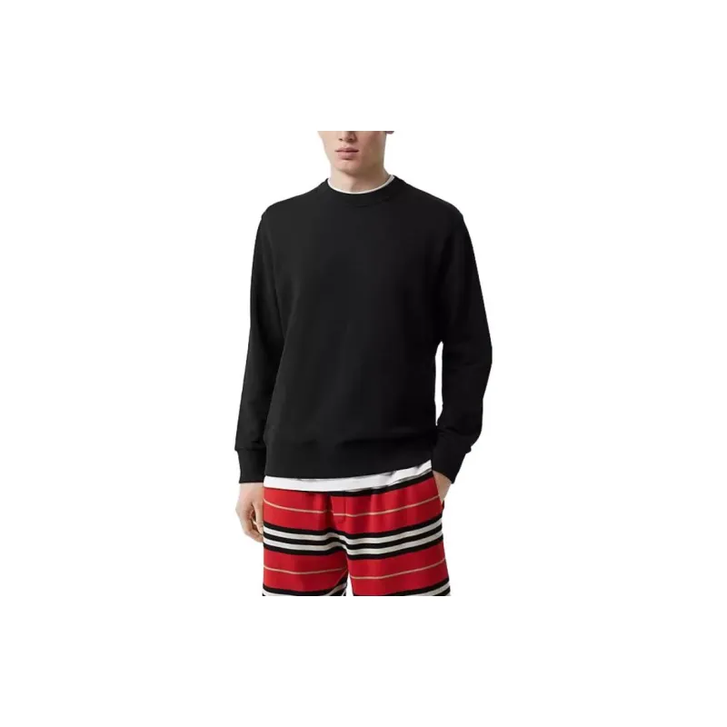 Burberry Sweatshirts Men Black-2
