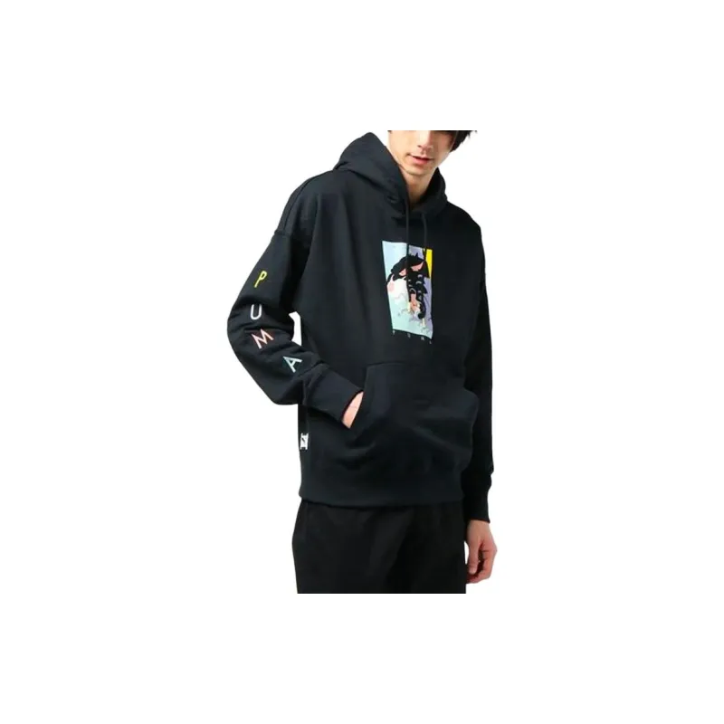 PUMA Sweatshirts Men Black-4
