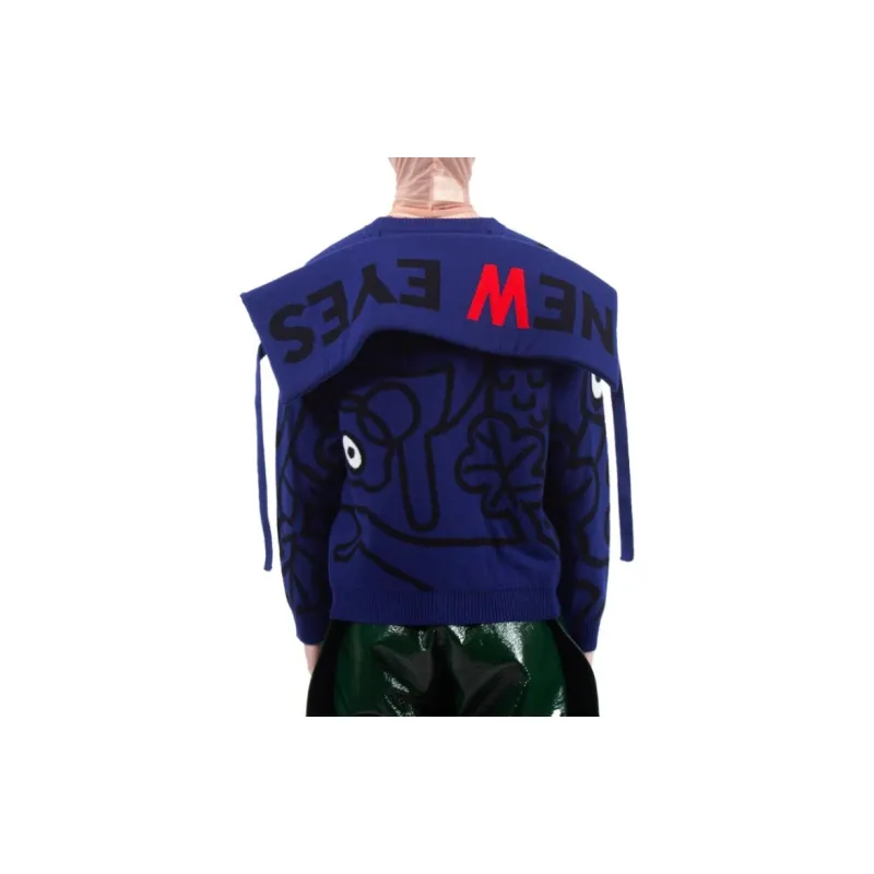 WALTER VAN BEIRENDONCK Sweater Men's Blue-2