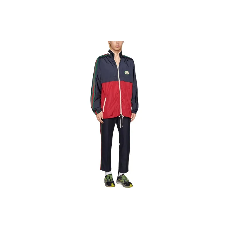 GUCCI Logo Patch Track Jacket-1