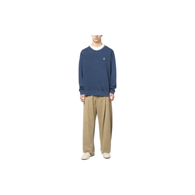 Polo Ralph Lauren Logo Embroidered Crewneck Sweatshirt-1