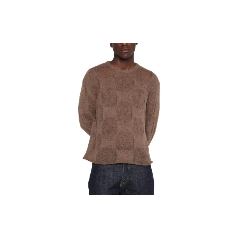 Brain Dead Fuzzy Threadbare Warped Jumper-2