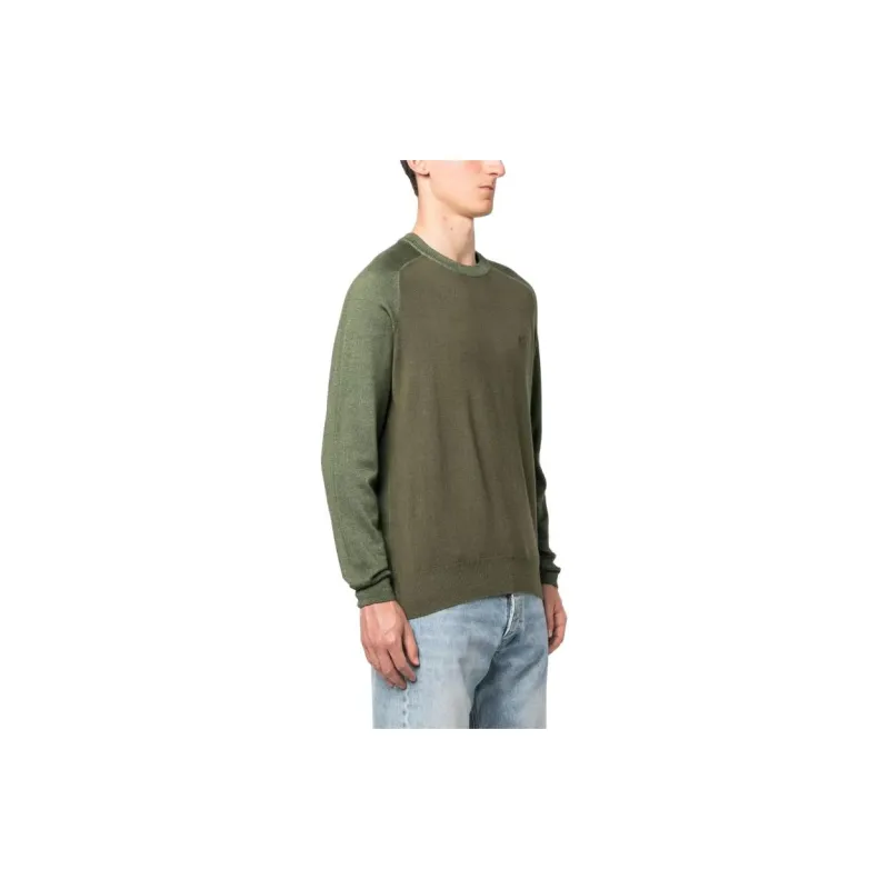 ETRO Logo embroidered Virgin Wool Sweater-3