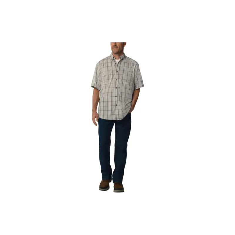 Dickies Short Sleeve Woven Shirt Shirt Men's Gray-3
