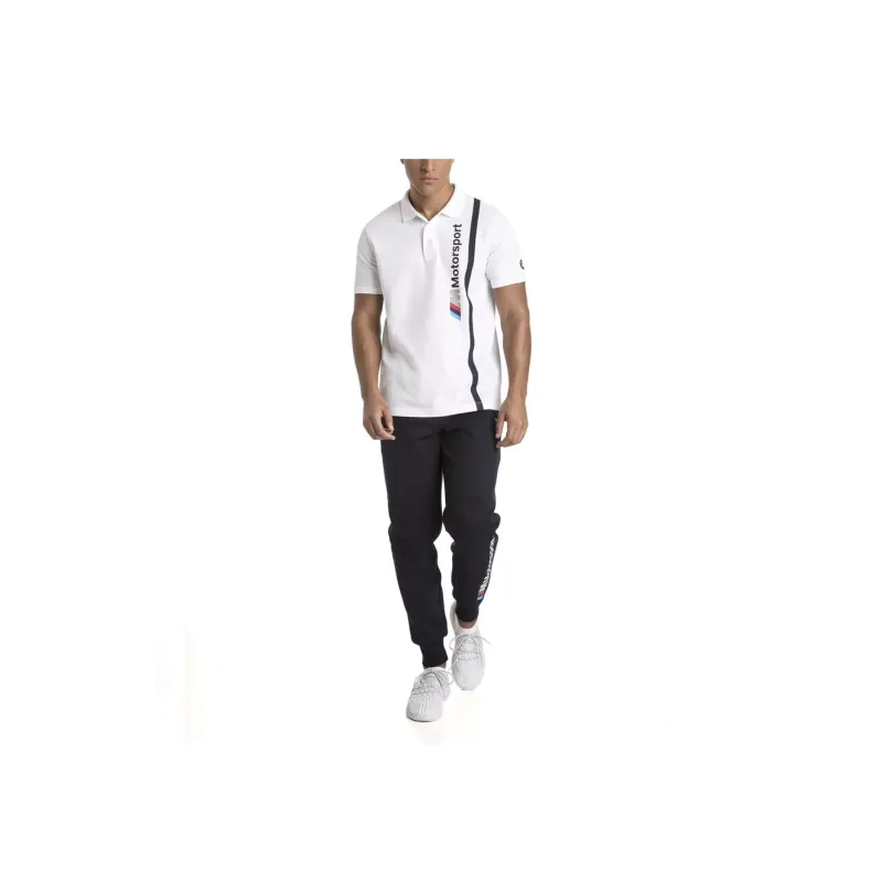 PUMA BMW Motorsport Polo Shirts Men White-2