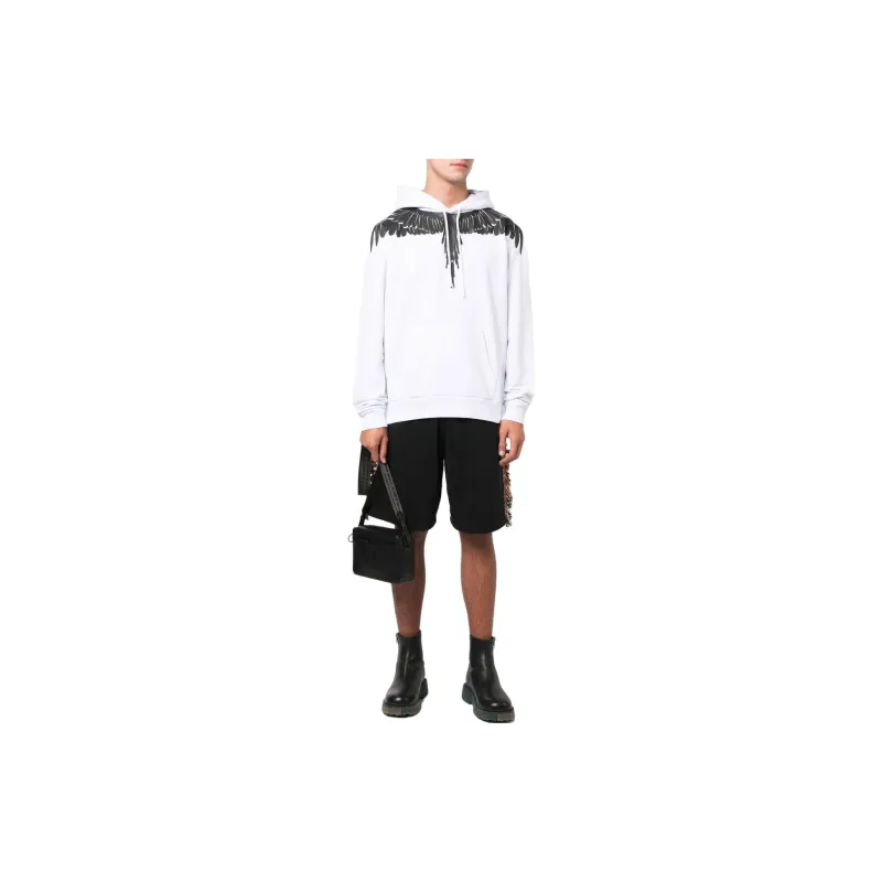Marcelo Burlon Logo print Pullover Hoodie-2