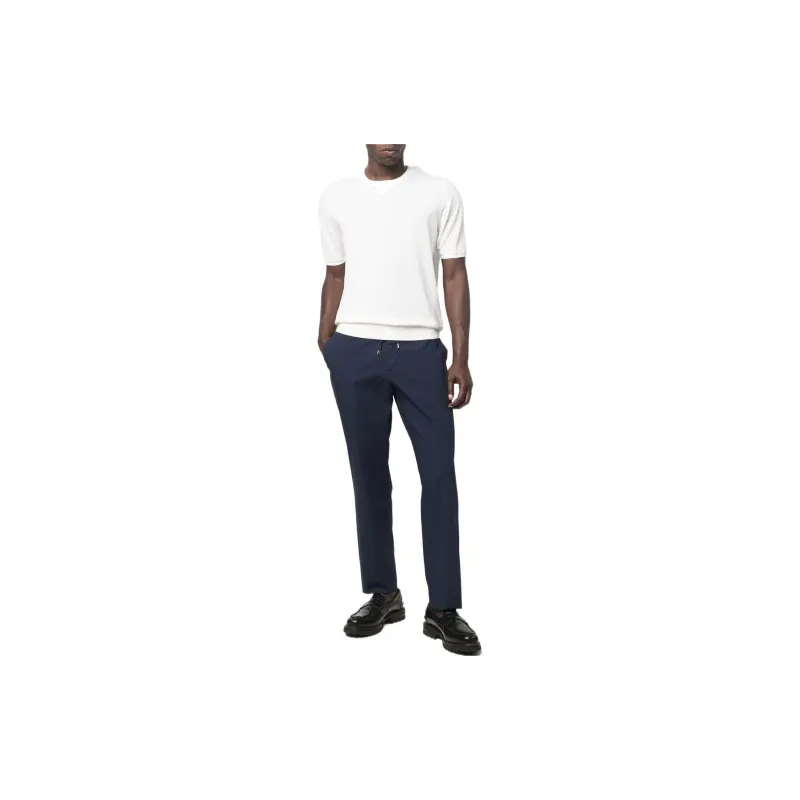 MALO SS22 Casual Pants Men's Dark Blue-2