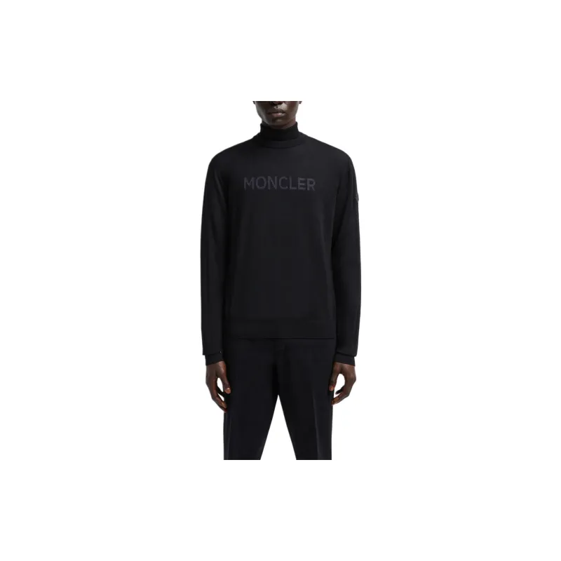 Moncler Logo Detailed Knitted Jumper-1