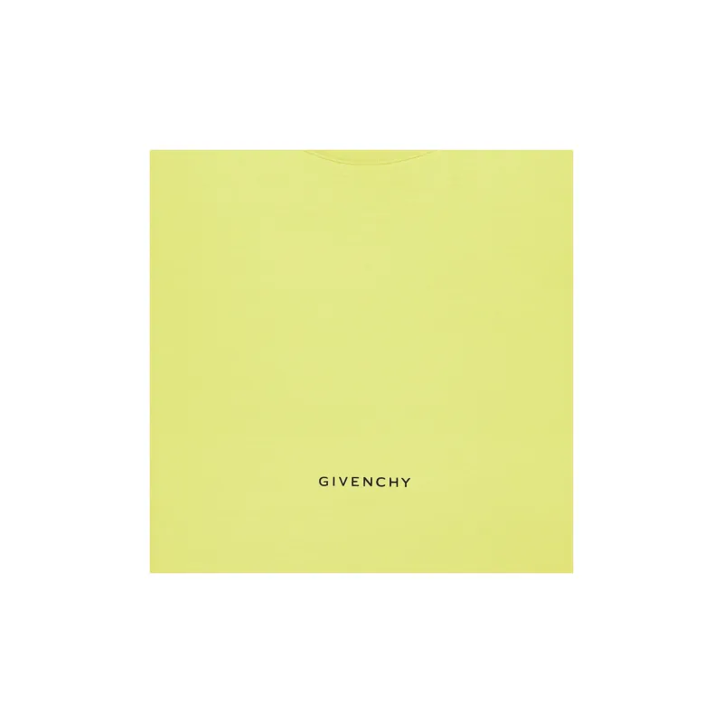 GIVENCHY SS22 T Shirt Men's Acid Yellow-5