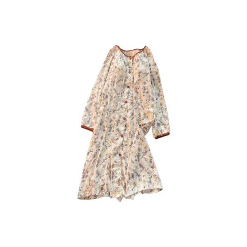Ta Yan Nightgown Women's Apricot