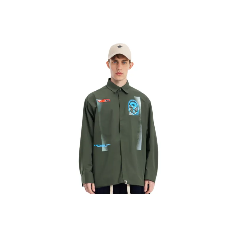 Bape Multi Graphic Loose Fit Shirt-4