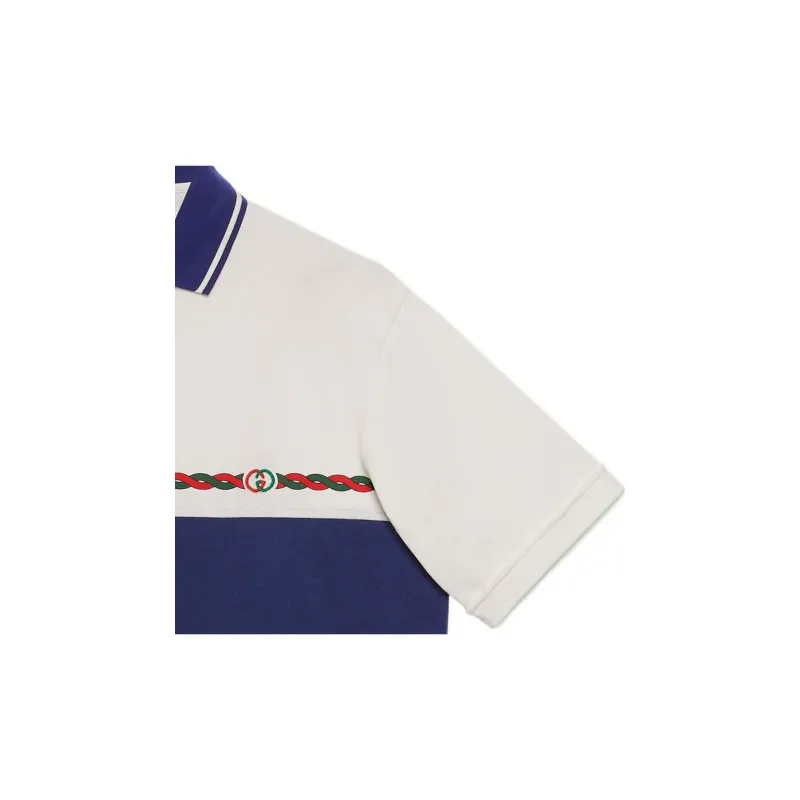 GUCCI Interlocking G Short sleeve Polo Shirt-4