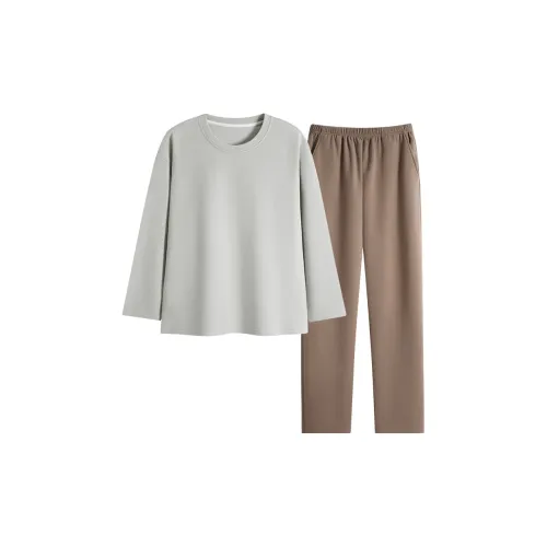 MIIOW Pajama Set Women's Light Gray