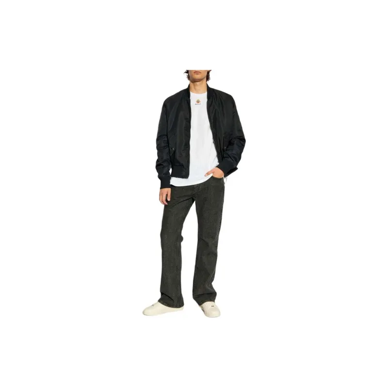 BALLY Mid-Rise Straight-Leg Jeans-1