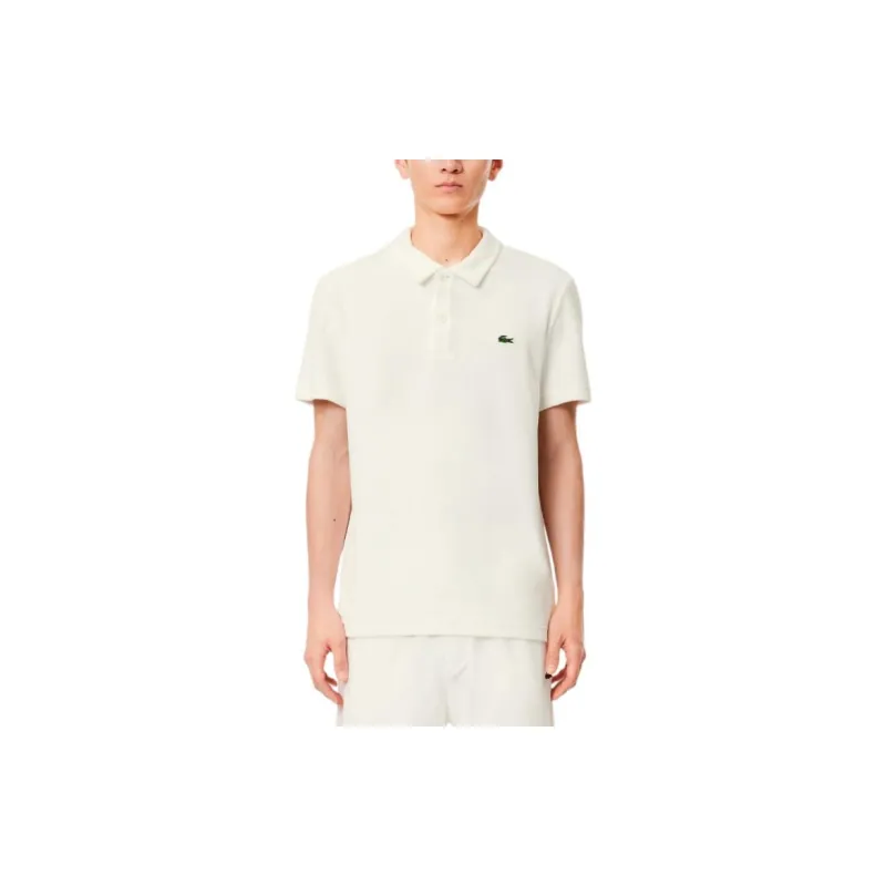 LACOSTE Polo Shirts Men White-3