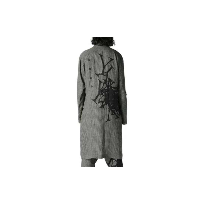 Yohji Yamamoto SS24 Jackets Coats Men's Gray-3