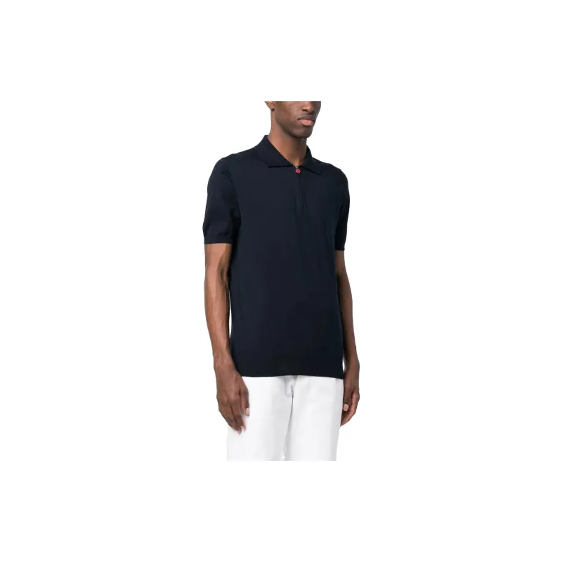 KITON Fine-Knitted Polo Shirt-2