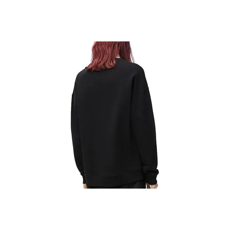 LOEWE Logo Embroidered Crewneck Sweatshirt-3