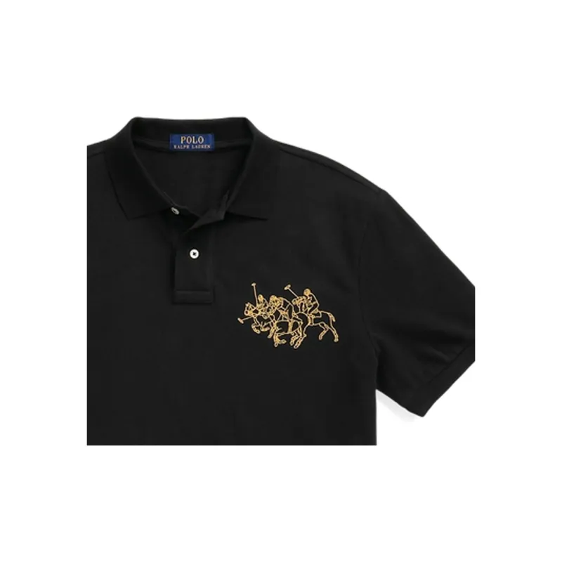 Polo Ralph Lauren SS24 Polo Shirt Men's Black-5