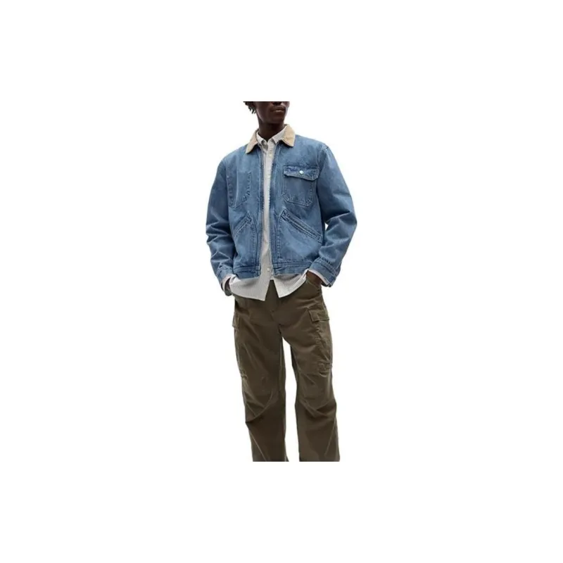 GAP Re Issue × Sean Wotherspoon Denim Chore Jacket With Washwell-3