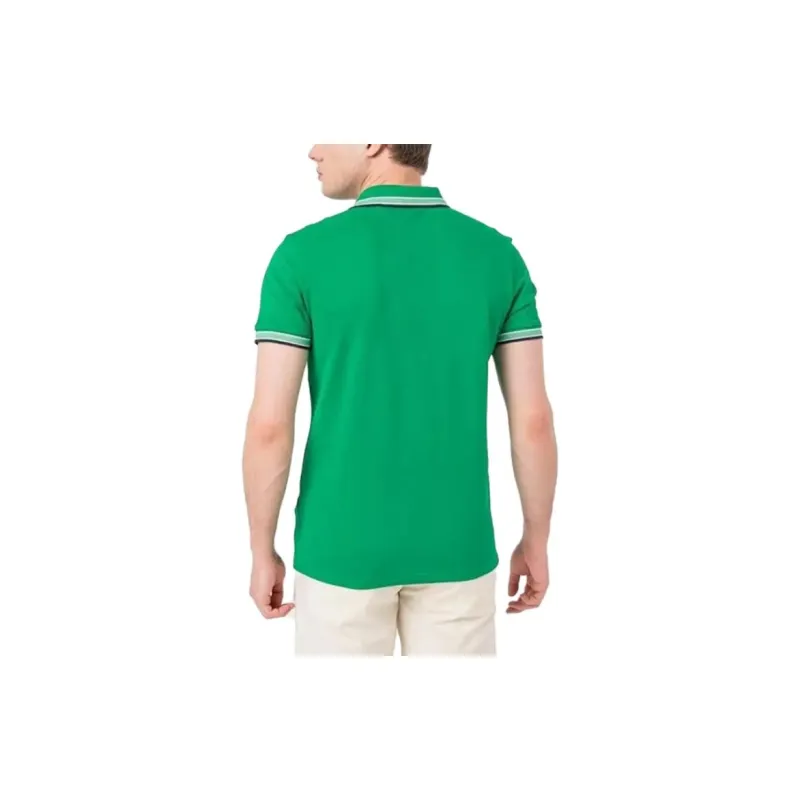 HUGO BOSS Polo Shirts Men Green-3