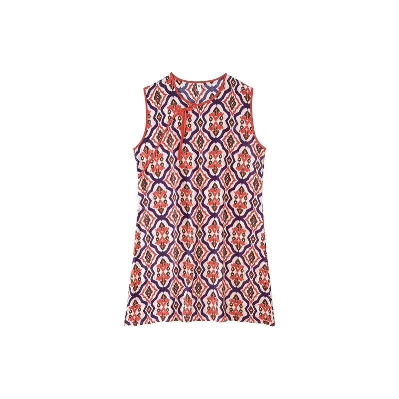 YIMANLI Nightgown Women's Navy Blue Vintage Floral-0