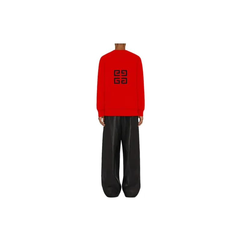 Givenchy Sweatshirts Men Red-5