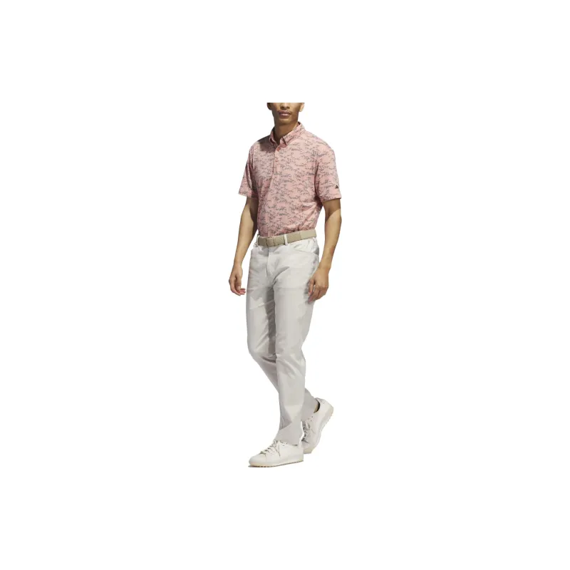 Adidas Polo Shirts Men Pink-3