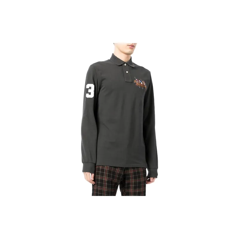 Polo Ralph Lauren Polo Shirts Men Gray-2