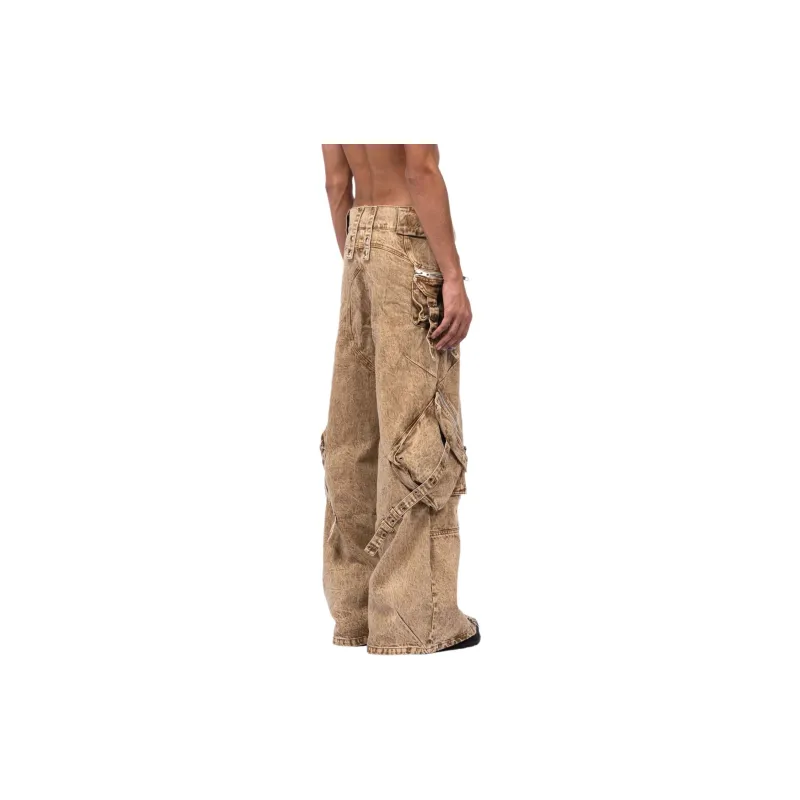 NOFAITH STUDIOS Jeans Unisex Beige-4