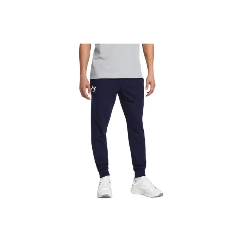 Under Armour UA Rival Terry Knitted Sweatpants Men's Marine Blue-2