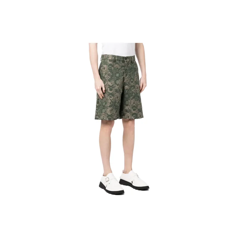 Jacquemus Jacquard Printed Bermuda Shorts-2