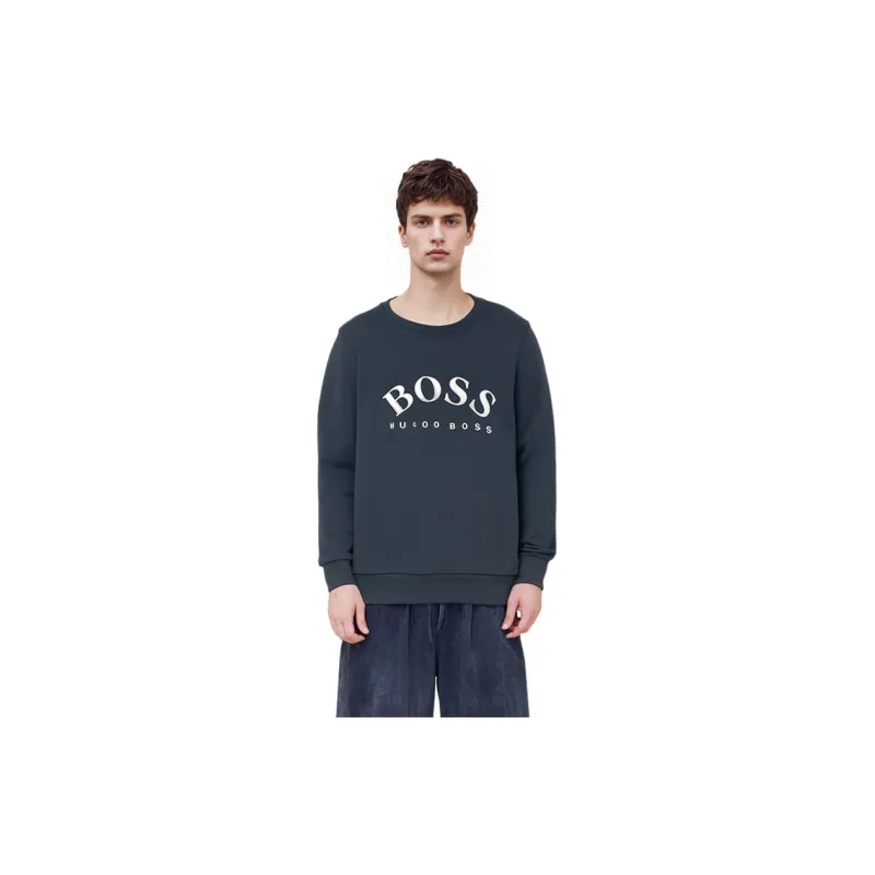 HUGO BOSS Sweatshirts Men Marine Blue-2